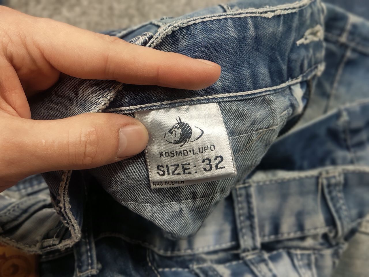 Le Grande Bleu (L.G.B.) Vintage Y2k Kosmo Japan if six was nine Embroidered Jeans Size US 32 / EU 48 - 17 Thumbnail