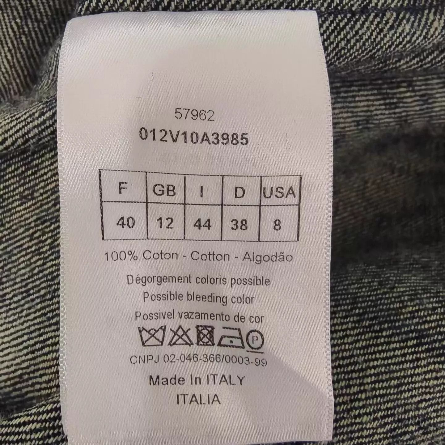 Dior Dior Classic Raw Edge Jungle Print Denim Jacket 40 Size M / US 6-8 / IT 42-44 - 4 Thumbnail