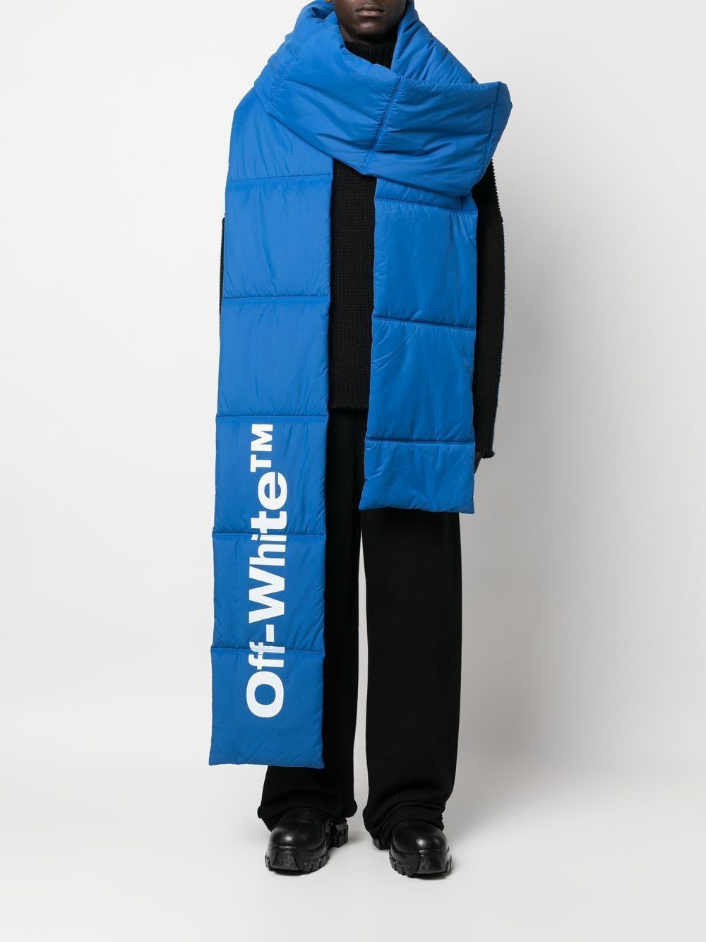 Off-White o1gr1nt1124 Size: OS / Bounce Maxi Ski Scarf in Peacock Size ONE SIZE - 2 Thumbnail