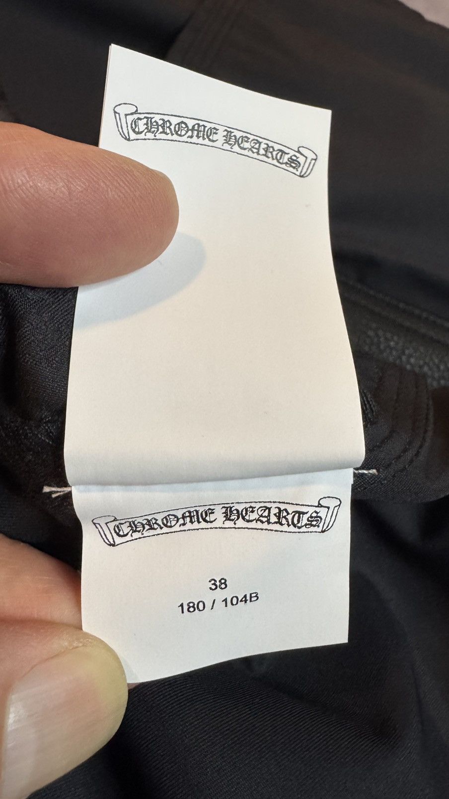 Chrome Hearts Chrome Hearts Sz 38 Nylon/Leather Knee Carpenter Pants Size US 38 / EU 54 - 11 Thumbnail