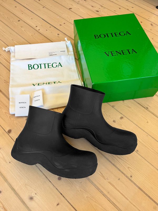 Bottega Veneta Puddle Boots Black サイズ43
