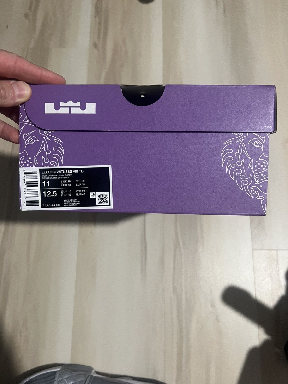 Nike × Other Lebron Witness 8 TB “wolf grey” size 11 Size US 11 / EU 44 - 7 Thumbnail