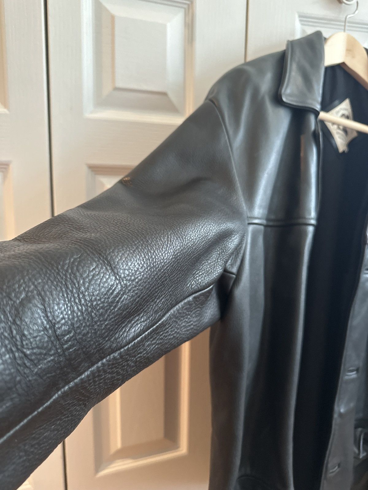 Vintage Genuine Vintage Leather Jacket made in NY Size US M / EU 48-50 / 2 - 3 Thumbnail