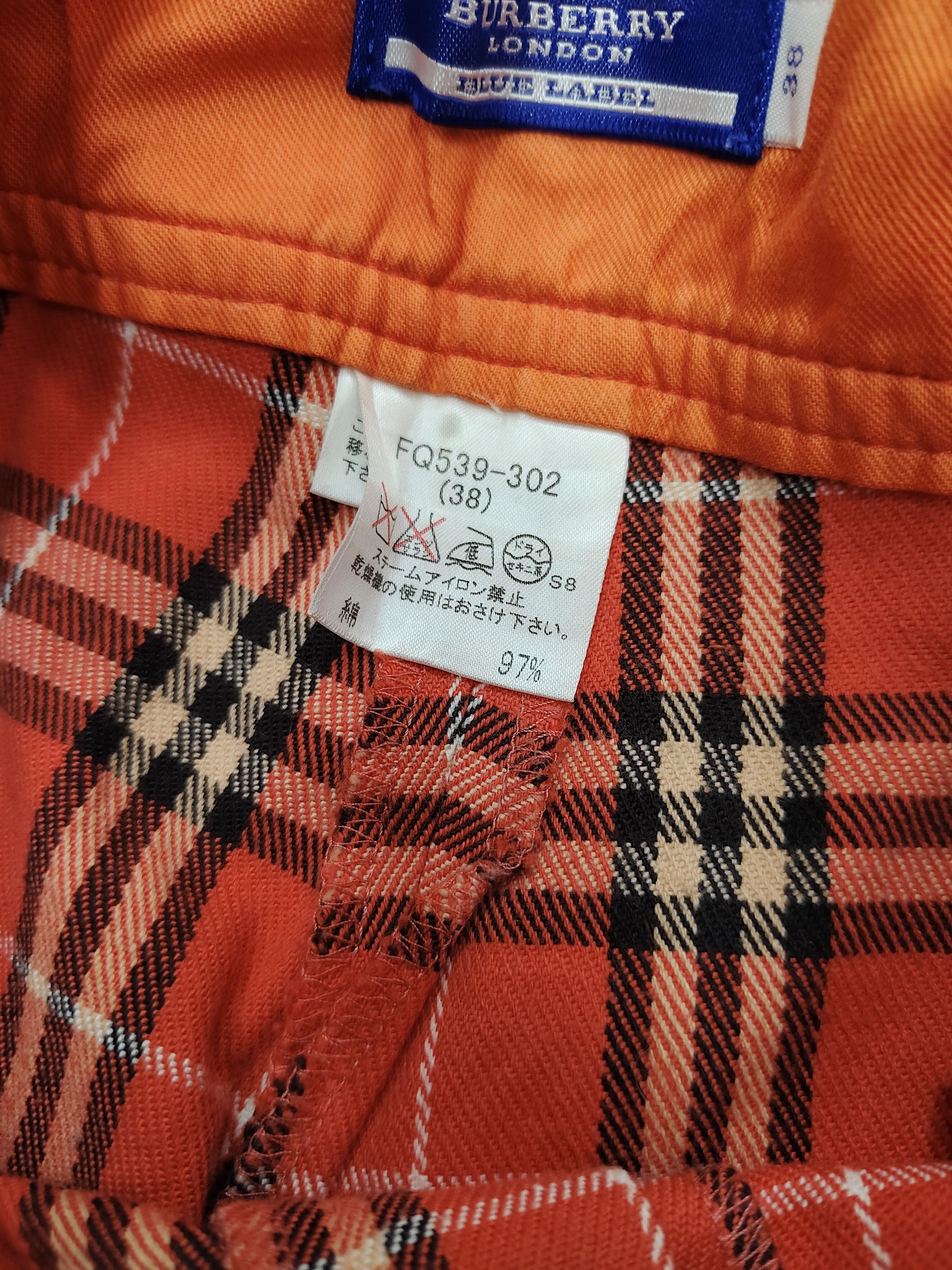 Burberry 00s Burberry🇬🇧 Punk Preppy Style Check Plaid Cropped Pants Size 28" / US 6 / IT 42 - 6 Thumbnail
