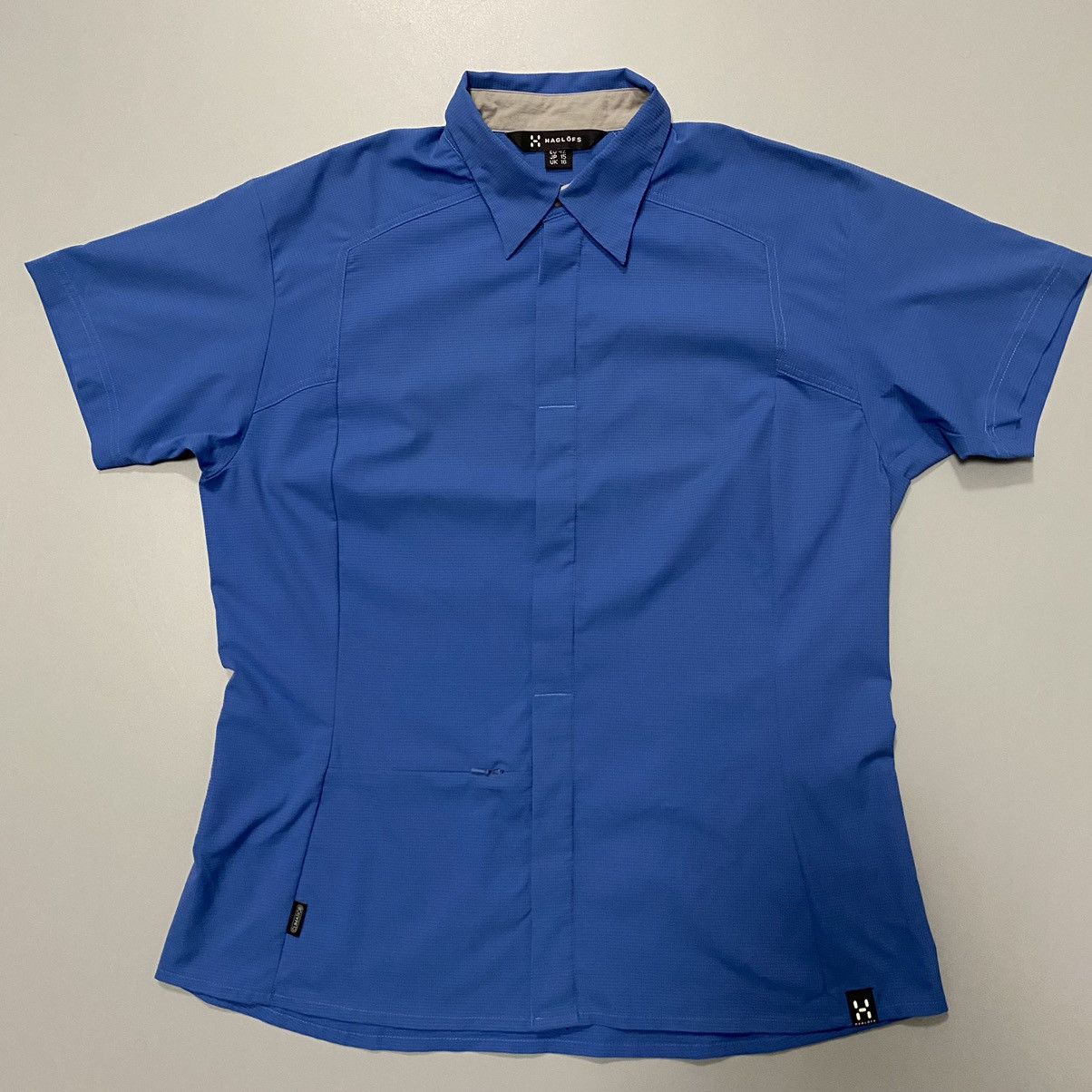 Haglofs Haglofs Women’s Short Sleeve Shirt Climatic Hide Buttons Up Size M / US 6-8 / IT 42-44 - 1 Thumbnail