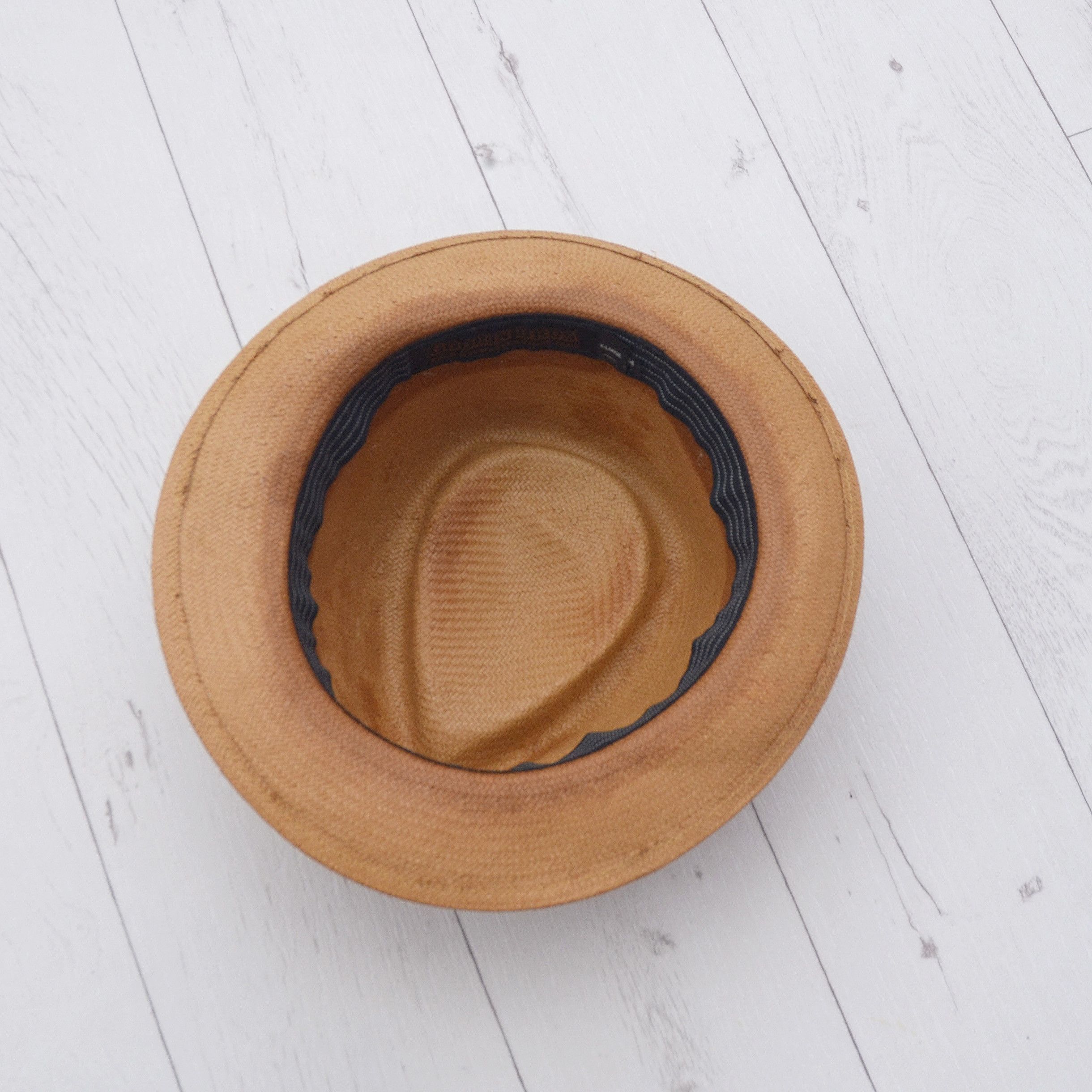 Goorin Bros. Goorin Bros Panama Hat Straw Fedora Ribbon 100% Paper Size ONE SIZE - 7 Thumbnail