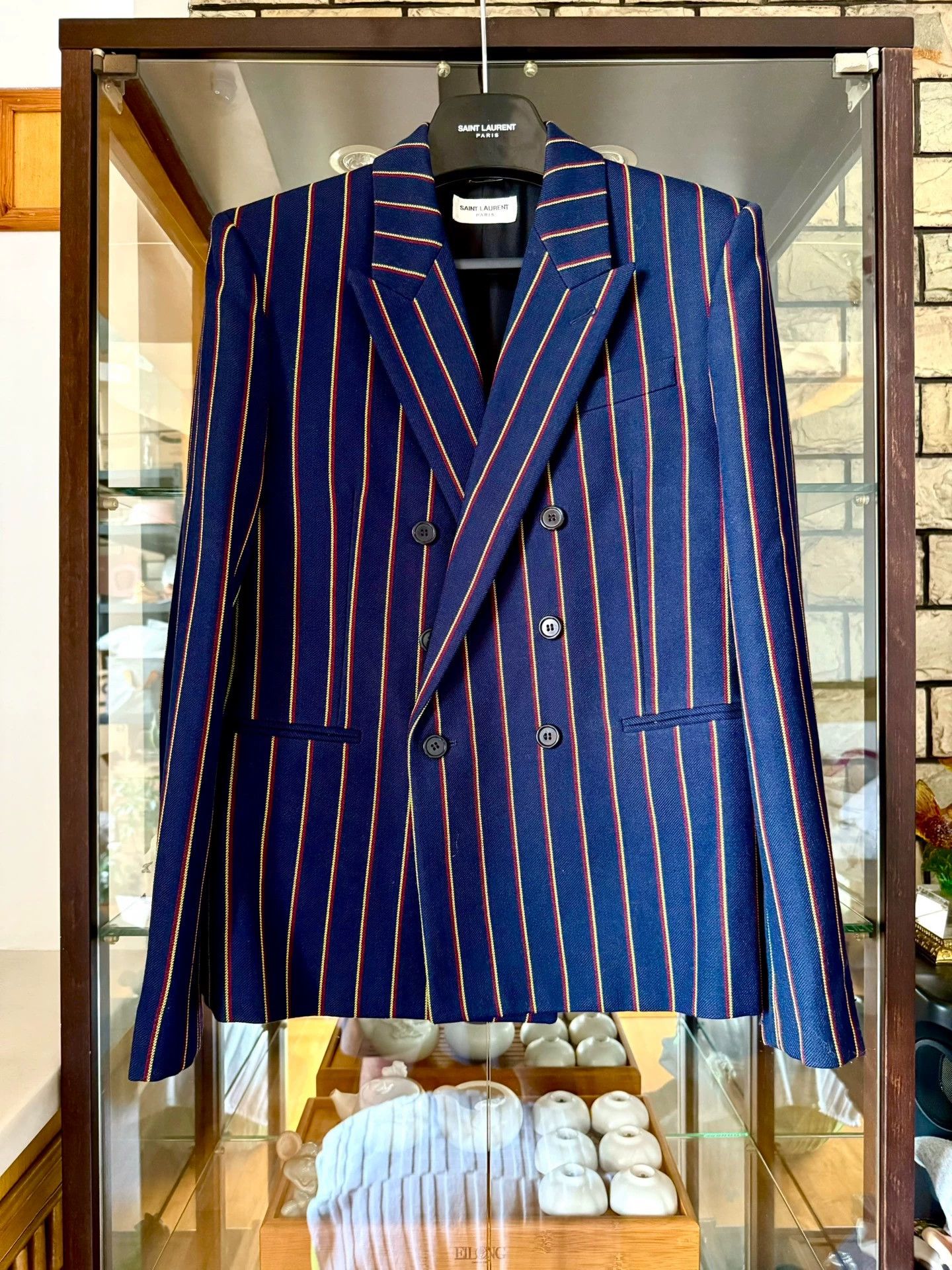Saint Laurent 20fw Runway Double-Breasted Blazer
