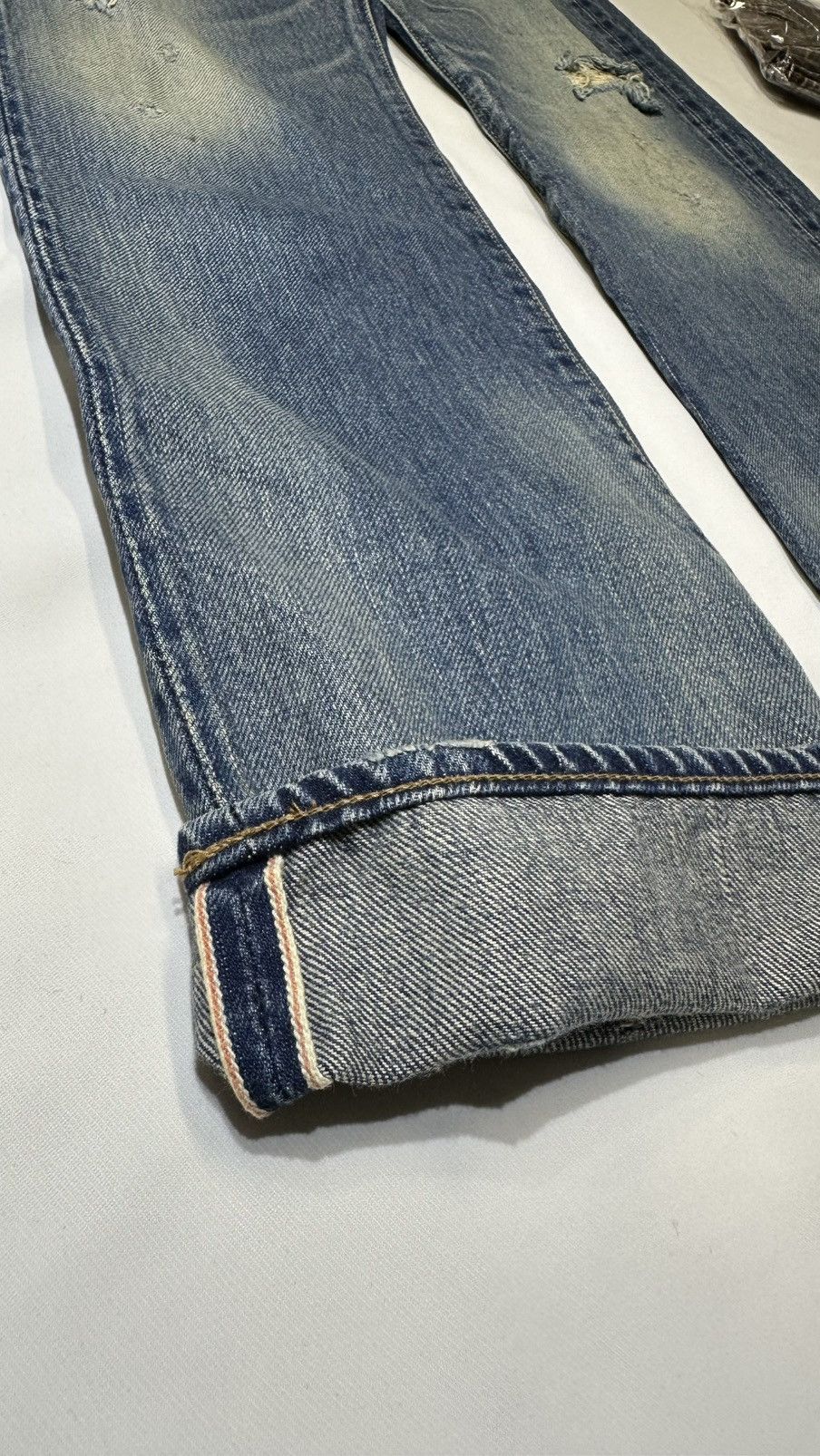 Hysteric Glamour 1990s Hysteric Glamour Selvedge Redline Jeans Size 30" / US 8 / IT 44 - 14 Thumbnail