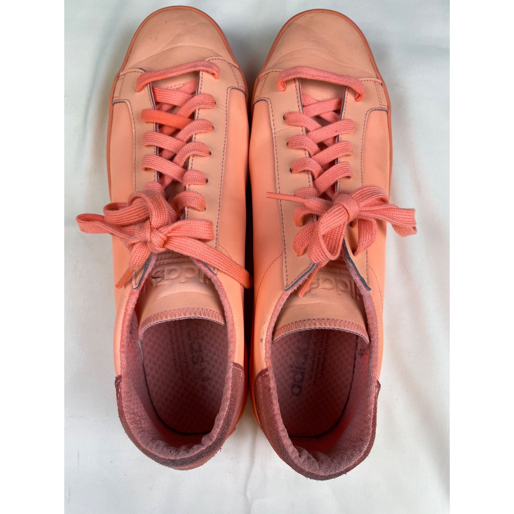 Adidas Adidas Men's Court Vantage Sun Glo Orange Sneakers/ Shoes Si Size US 11.5 / EU 44-45 - 5 Thumbnail