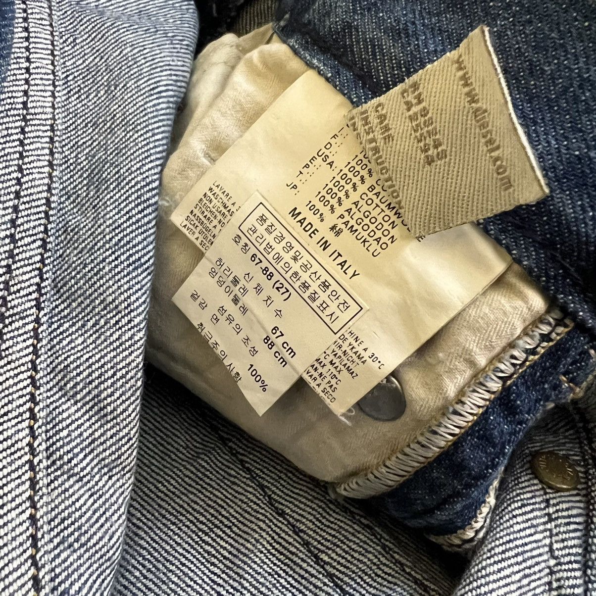 Diesel Diesel industry Doozy distressed blue wash jeans Size 27" / US 4 / IT 40 - 10 Thumbnail