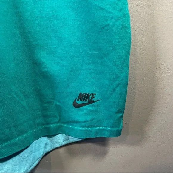 Nike Nike Tech Hypermesh Teal Mesh Pocket T Shirt Size US L / EU 52-54 / 3 - 2 Thumbnail