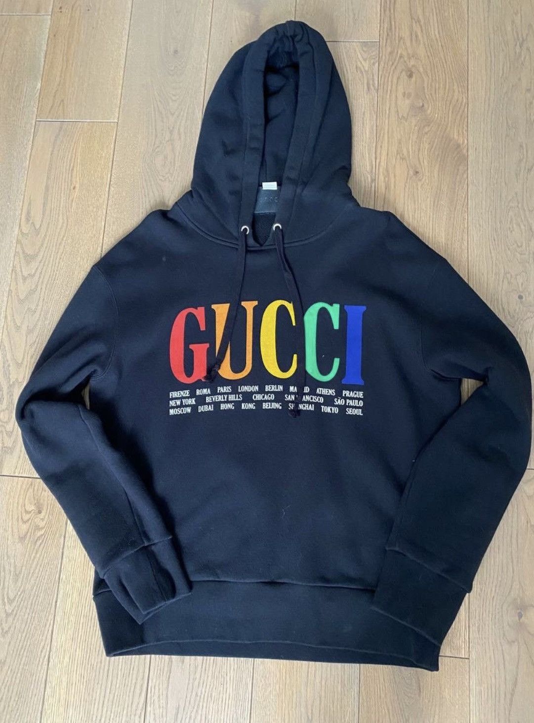 Gucci Gucci Rainbow Cities Hoodie Size US S / EU 44-46 / 1 - 2 Thumbnail