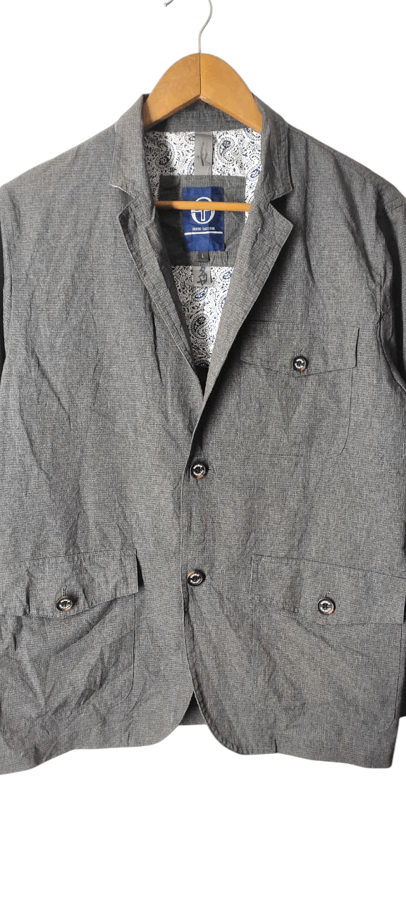 Sergio Tacchini SERGIO TACCHINI CASUAL FIRM JACKET Size US L / EU 52-54 / 3 - 6 Thumbnail