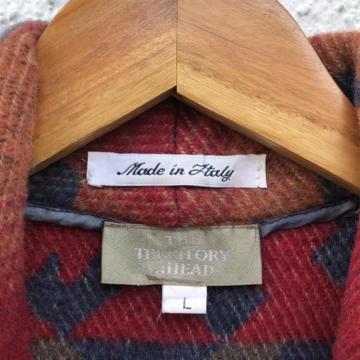 The Territory Ahead The Territory Ahead Barn Aztec Southwestern Wool Chore Coat Size US M / EU 48-50 / 2 - 14 Thumbnail