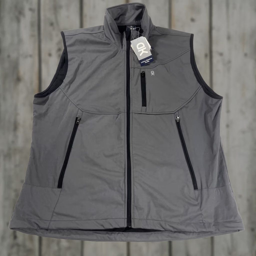 Vintage Nike Shirt Little Donkey Andy Vest Gray L Breathable 4-Way Drytech Golf Windbreaker Men Size US L / EU 52-54 / 3 - 1 Thumbnail