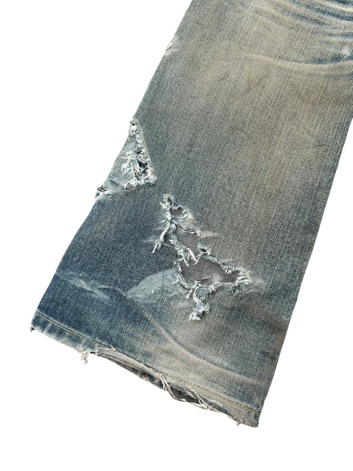 Kapital Rusty Flare Vintage Lee Distressed Denim Jeans Size US 31 - 16 Thumbnail