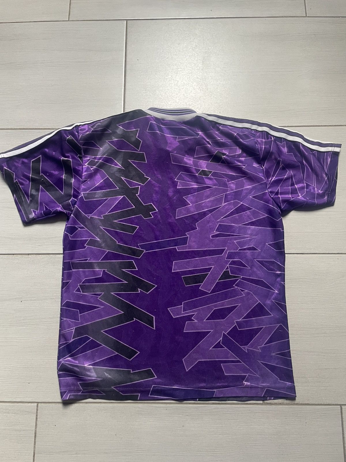 Adidas × Designer × Vintage Adidas template vintage 90s archive football jersey made 🇬🇧 Size US XXS / EU 40 - 2 Thumbnail