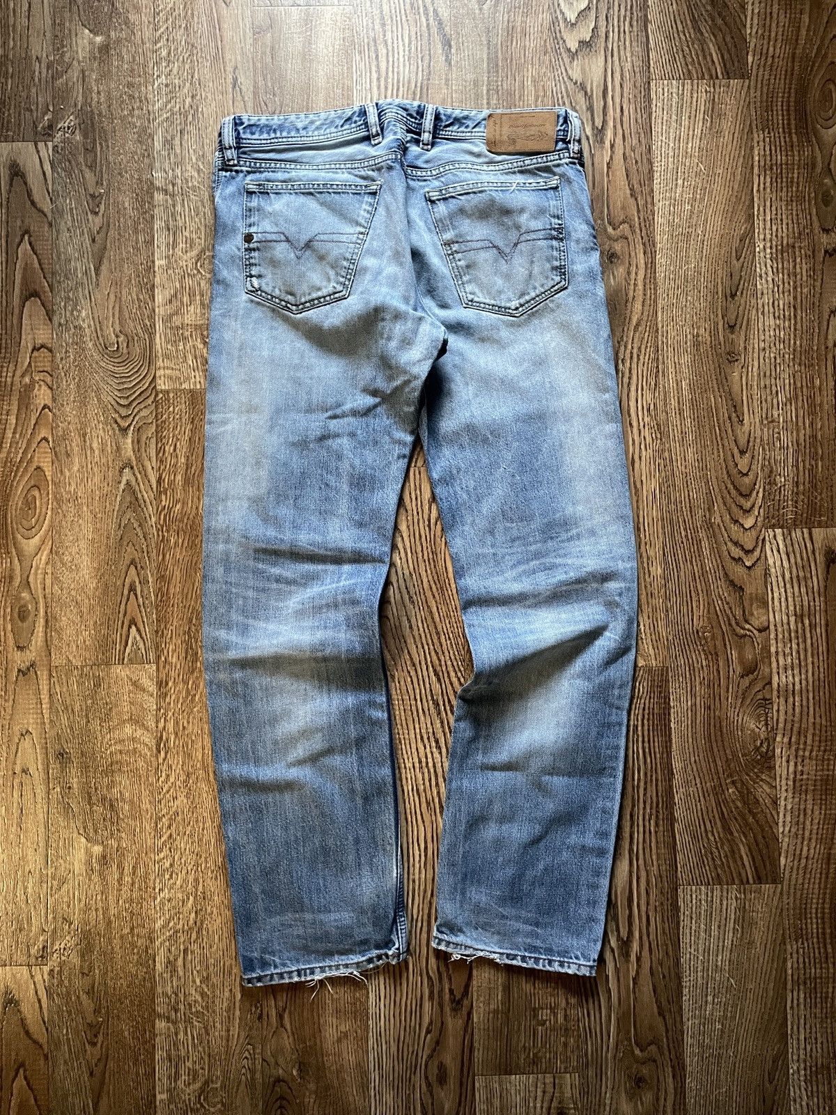 Diesel Vintage Y2K Diesel Waykee Wide Leg Jeans Size US 34 / EU 50 - 8 Thumbnail