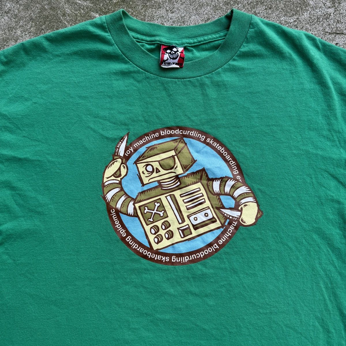 Vintage Toy Machine Bloodcurdling Skateboards Tee Size US L / EU 52-54 / 3 - 11 Thumbnail