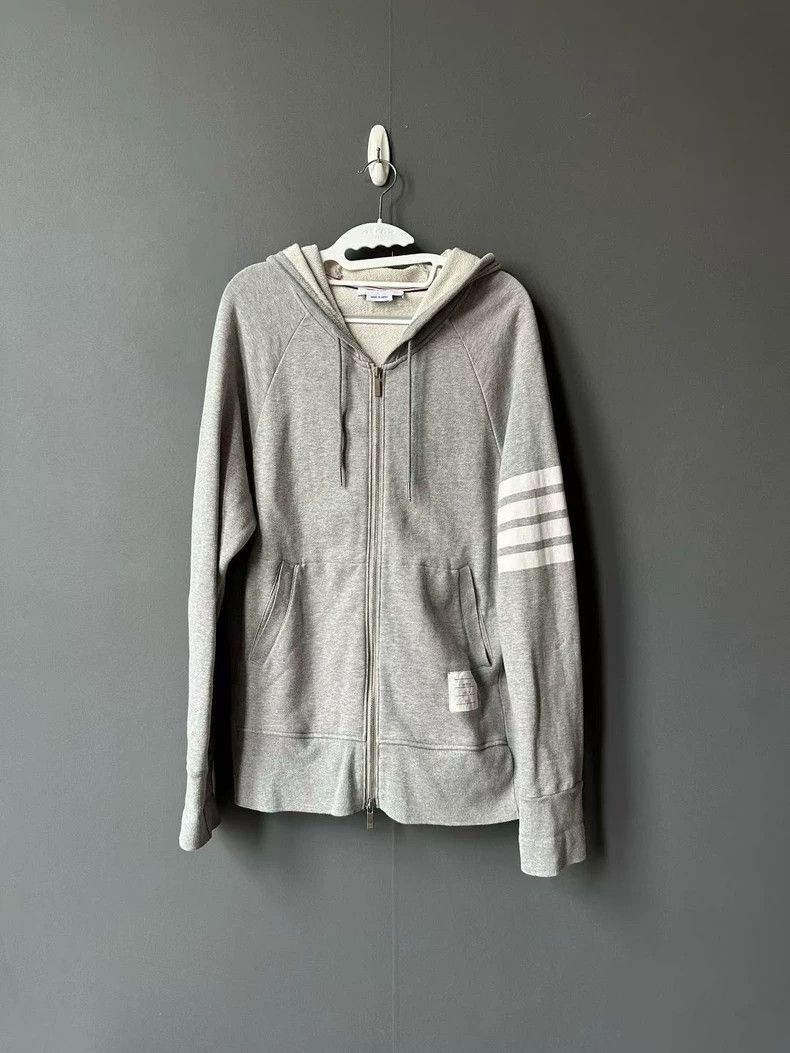 Other Thom Browne Gray knit jacket Size US XXL / EU 58 / 5 - 1 Thumbnail