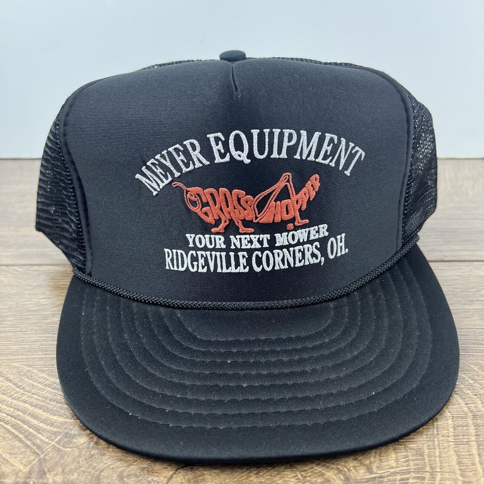 Other Meyer Equipment Hat Ridgeville Corners Black Adjustable Hat Size ONE SIZE - 5 Thumbnail