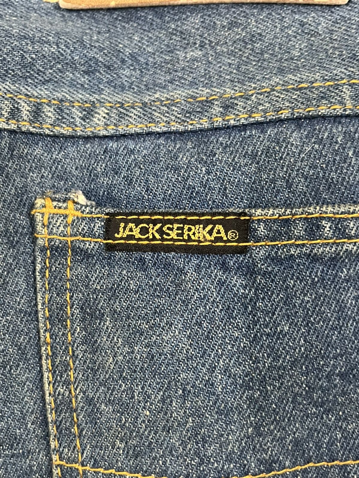Japanese Brand × Sterling Silver Vintage Jack Serika Tough Cotton Denim Size US 32 / EU 48 - 12 Thumbnail