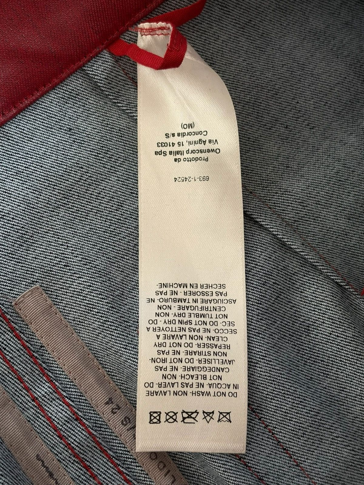 Rick Owens Rick Owens SS24 coated cardinal red bolan bootcut denim Size US 27 - 4 Thumbnail
