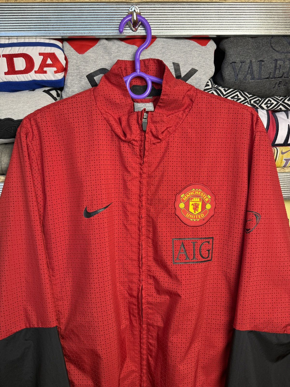 Nike Nike Manchester AIG vintage jacket Size US L / EU 52-54 / 3 - 3 Thumbnail