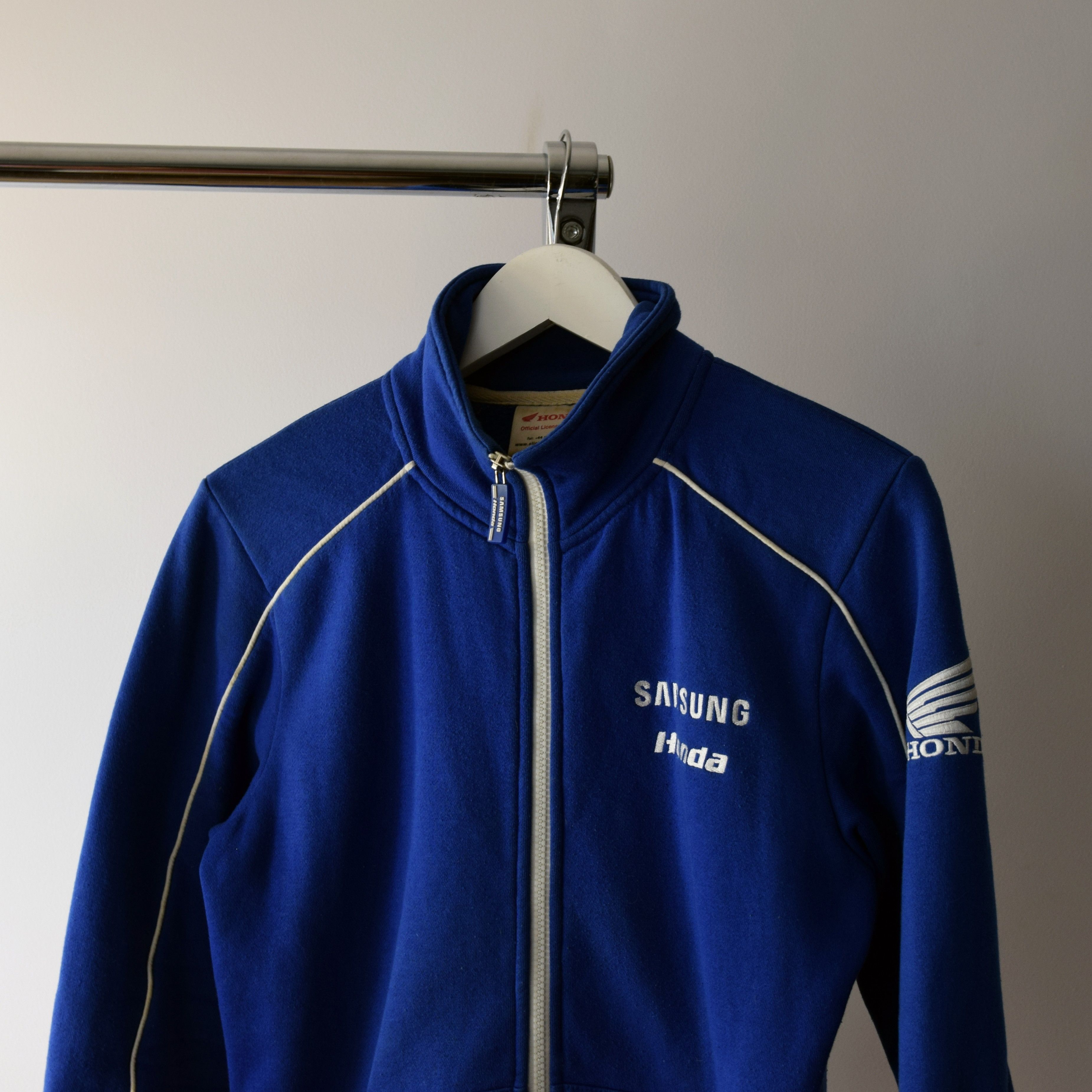 Honda × Vintage Vintage Honda Samsung Hooded Racing Patched Jacket Size US M / EU 48-50 / 2 - 2 Thumbnail