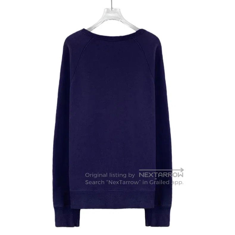 Gucci Gucci Dark blue rabbit embroidered cotton round-neck long- Size US S / EU 44-46 / 1 - 2 Thumbnail