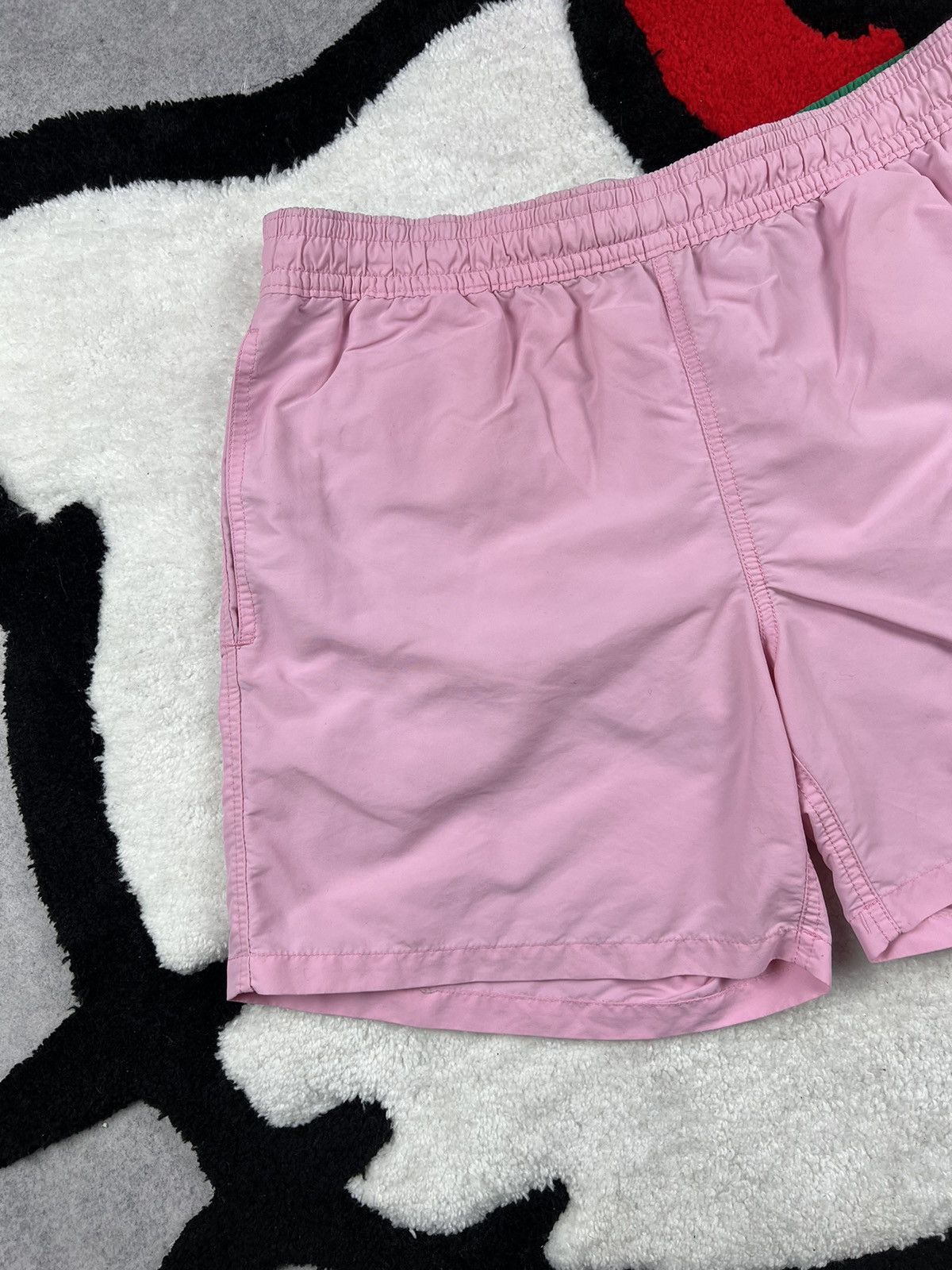 Ralph Lauren Crazy Polo Ralph Lauren Pink Y2K Nylon Shorts Size US 32 / EU 48 - 2 Thumbnail