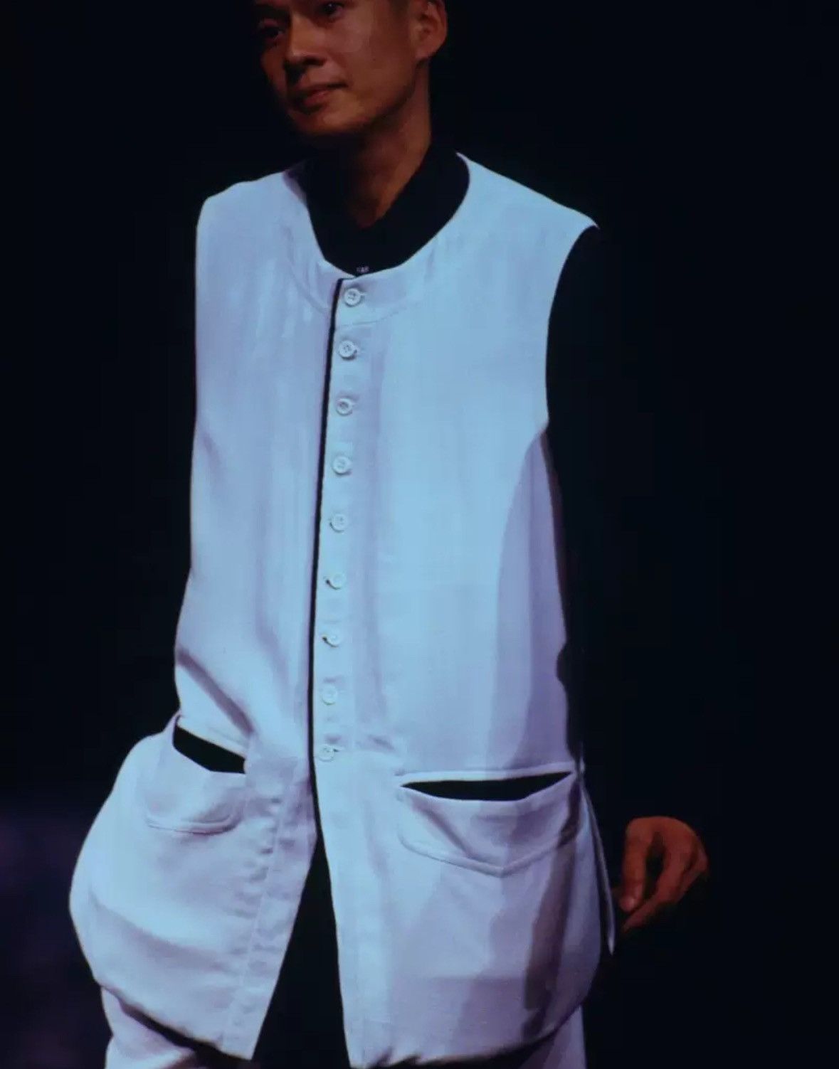 Yohji Yamamoto Yohji Yamamoto 97ss velour paneled trousers 2412-Nextarrow Size US 32 / EU 48 - 7 Thumbnail