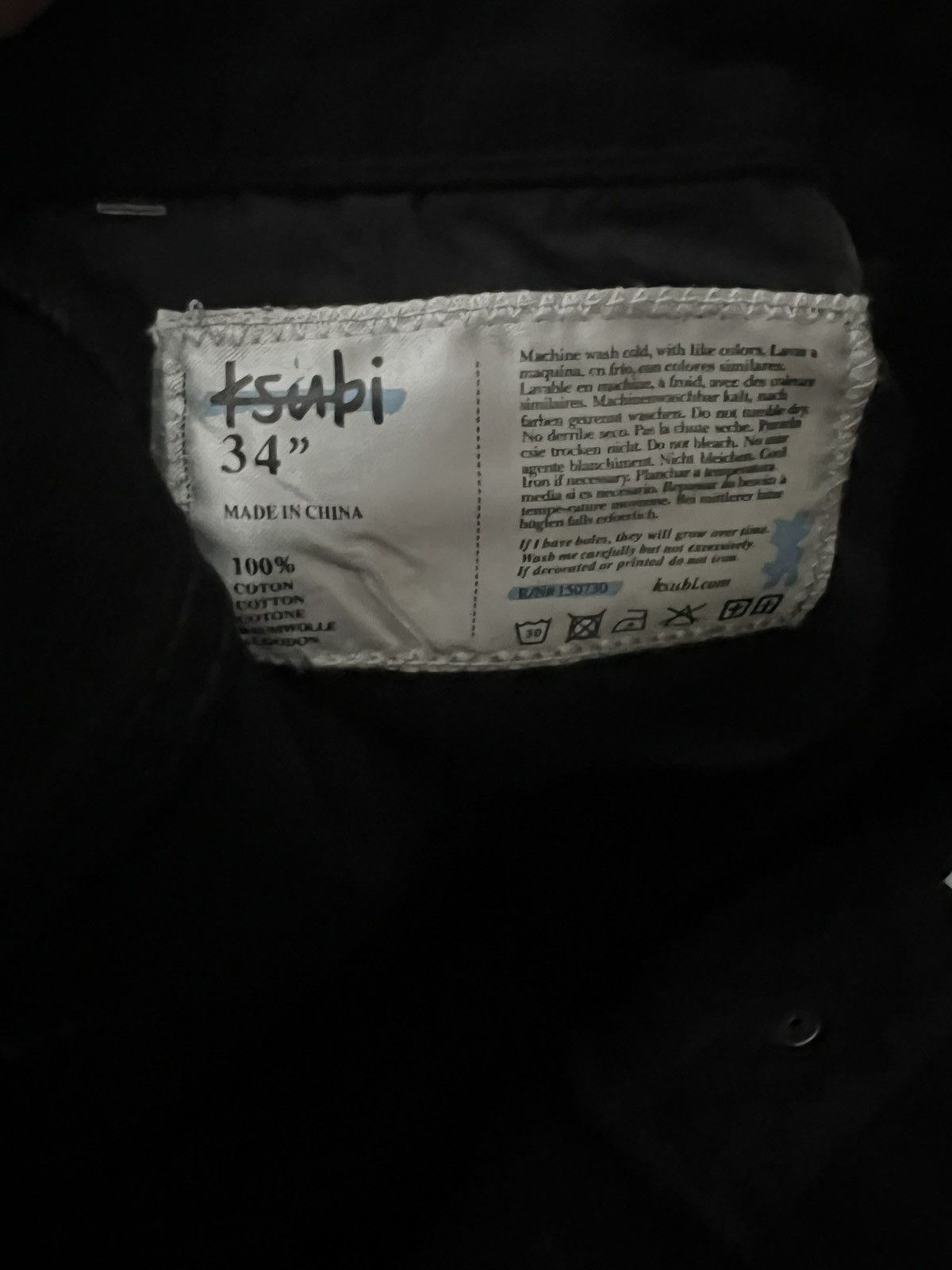 Ksubi Ksubi Jeans Mens Anti K++ Straight Hellfire Black Size 34/32 Size US 34 / EU 50 - 7 Thumbnail