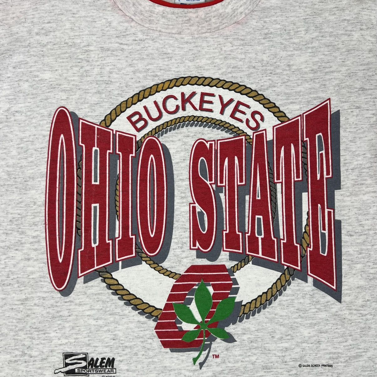 NFL × Vintage 90s Vintage Buckeyes Ohio State University Tee Size US L / EU 52-54 / 3 - 3 Thumbnail