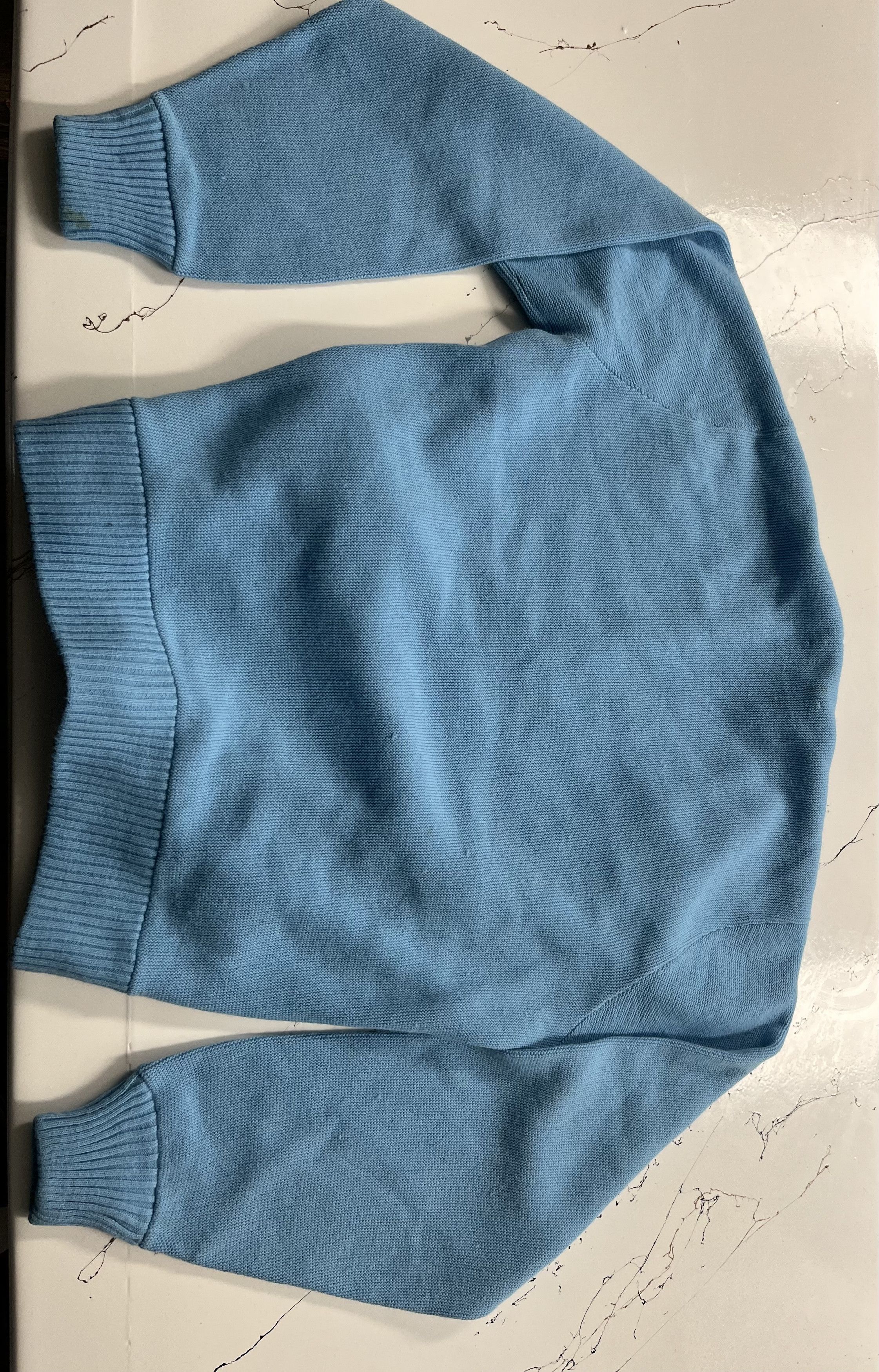 Japanese Brand Vintage Carolina Blue 90s Knit Cardigan Size Medium Size US M / EU 48-50 / 2 - 3 Thumbnail
