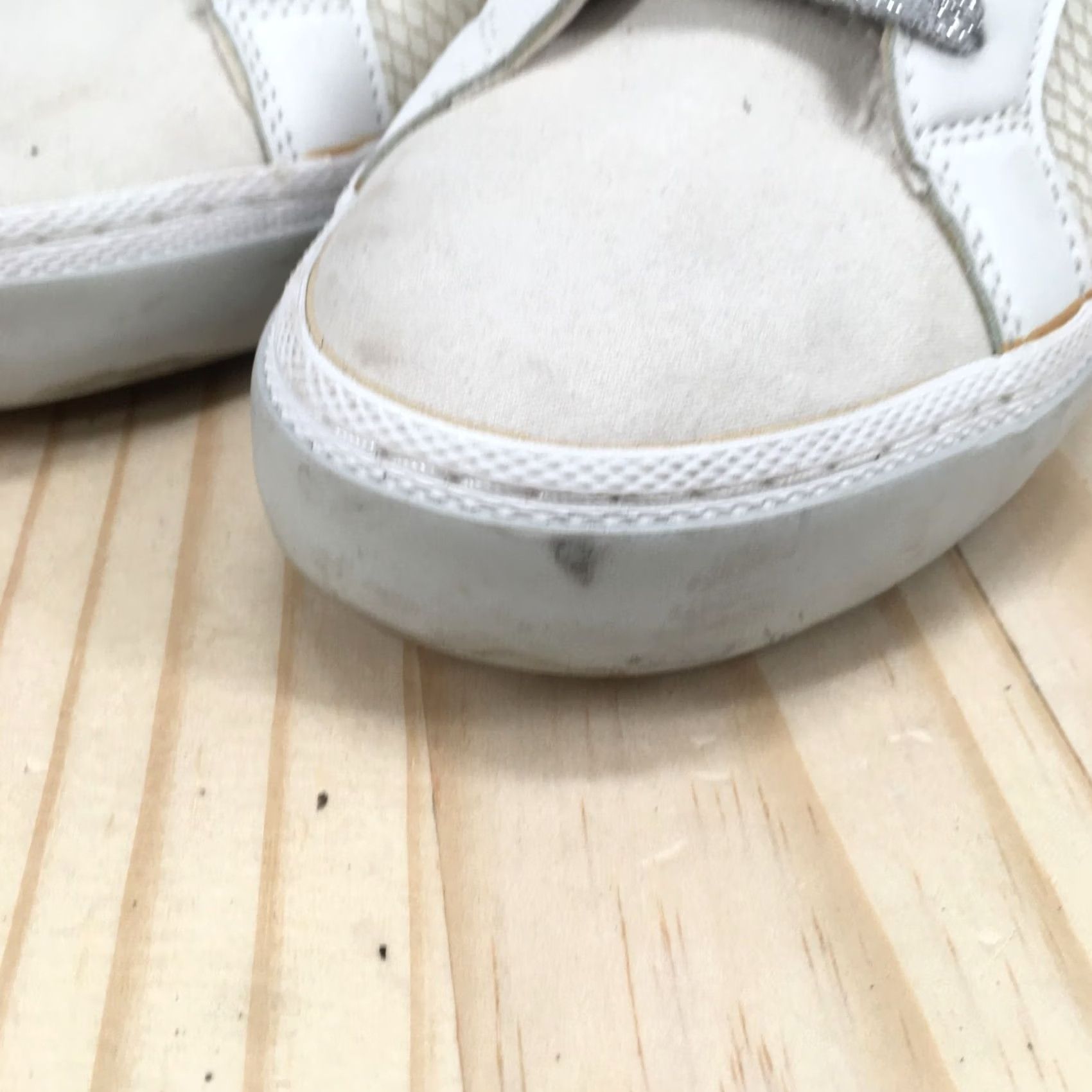 Vintage A New Day Maddison Sneakers White Lace Up Low Top Casual Comfort Womens 9 Shoes Size M / US 6-8 / IT 42-44 - 5 Thumbnail