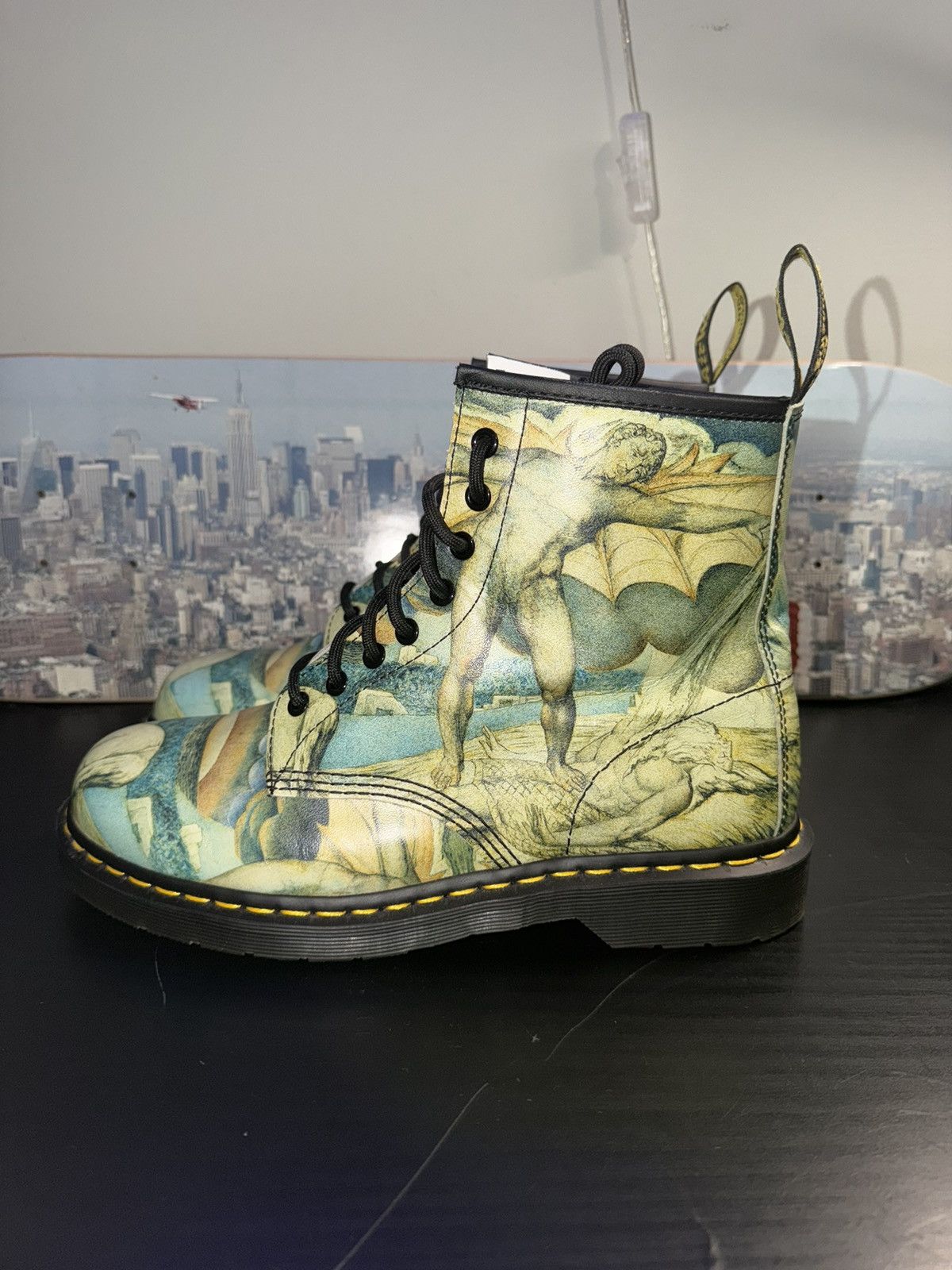 Dr. Martens RARE Dr. Martens Tate Museum William Blake 1460 Boots Size US 10 / EU 43 - 3 Thumbnail