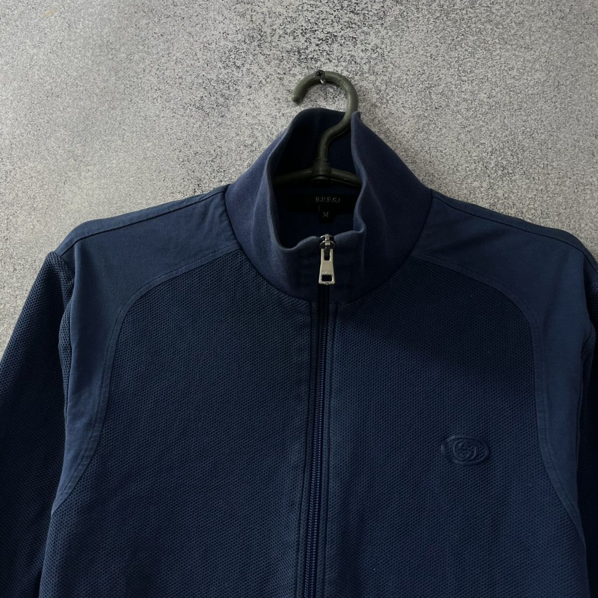 Gucci GUCCI zip sweater Blue Size US M / EU 48-50 / 2 - 4 Thumbnail