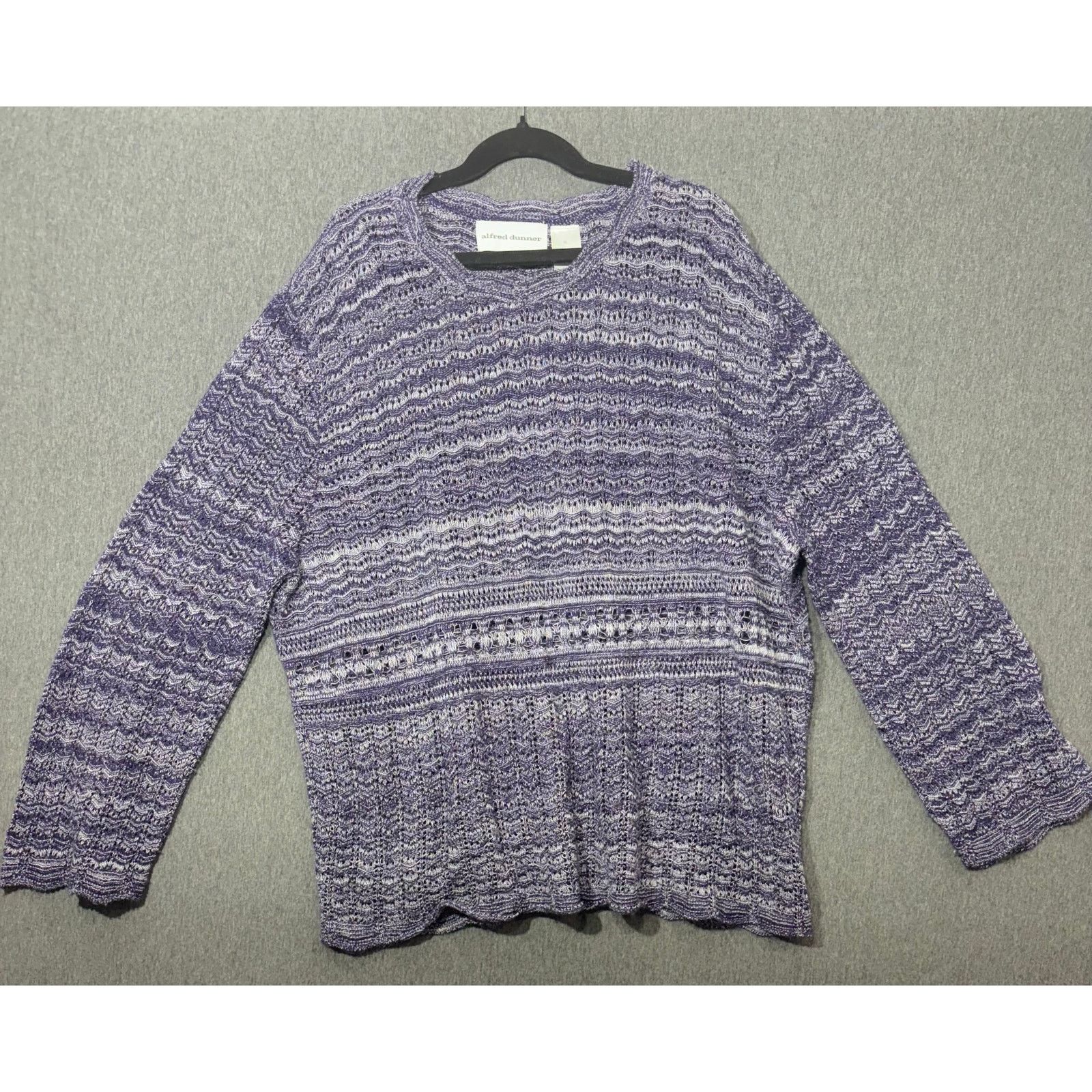 Other ALFRED DUNNER | Women's Pullover Lightweight Sweater | XL Size XL / US 12-14 / IT 48-50 - 1 Thumbnail