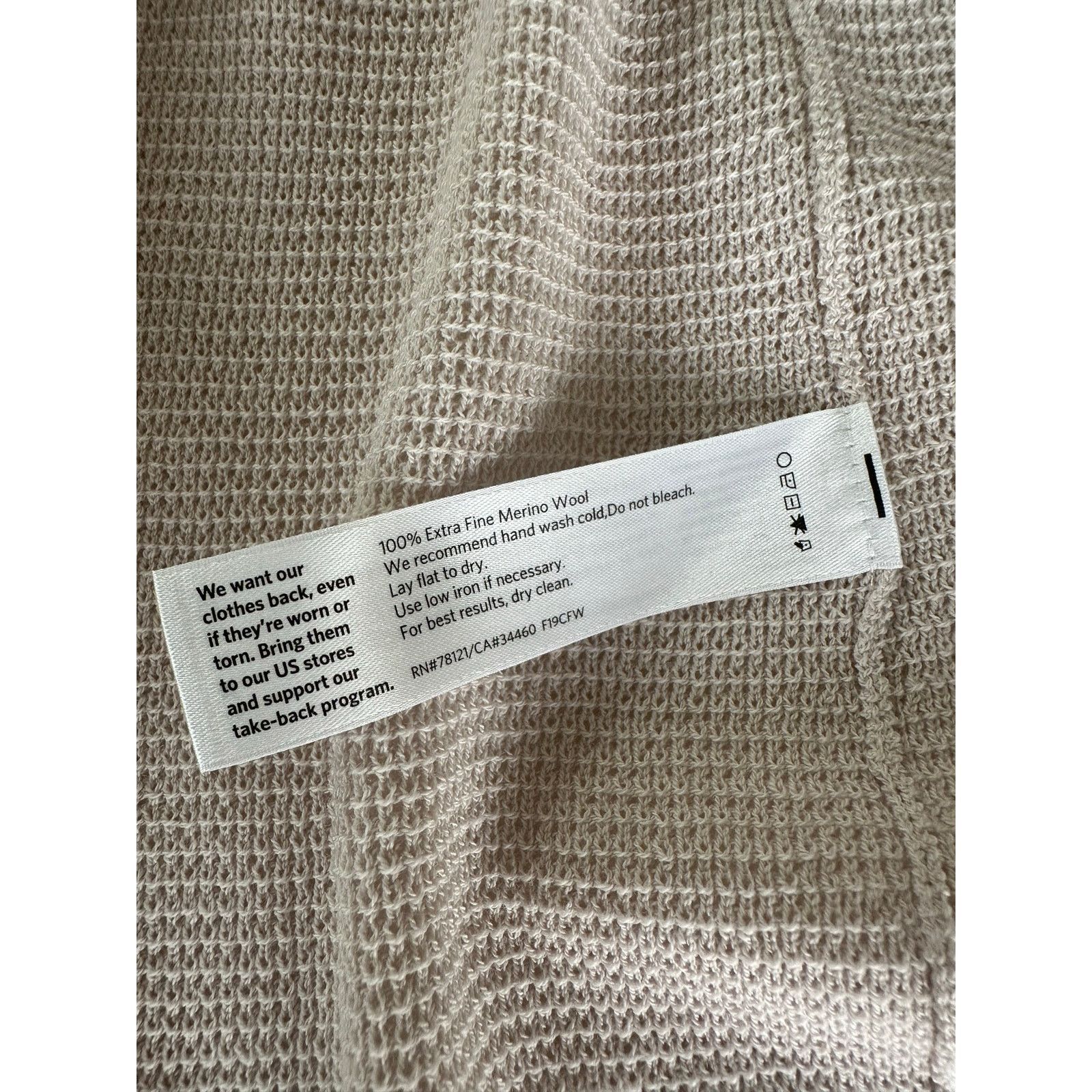 Eileen Fisher Eileen Fisher Lavender Open Front Cardigan Merino Wool M Size M / US 6-8 / IT 42-44 - 8 Thumbnail