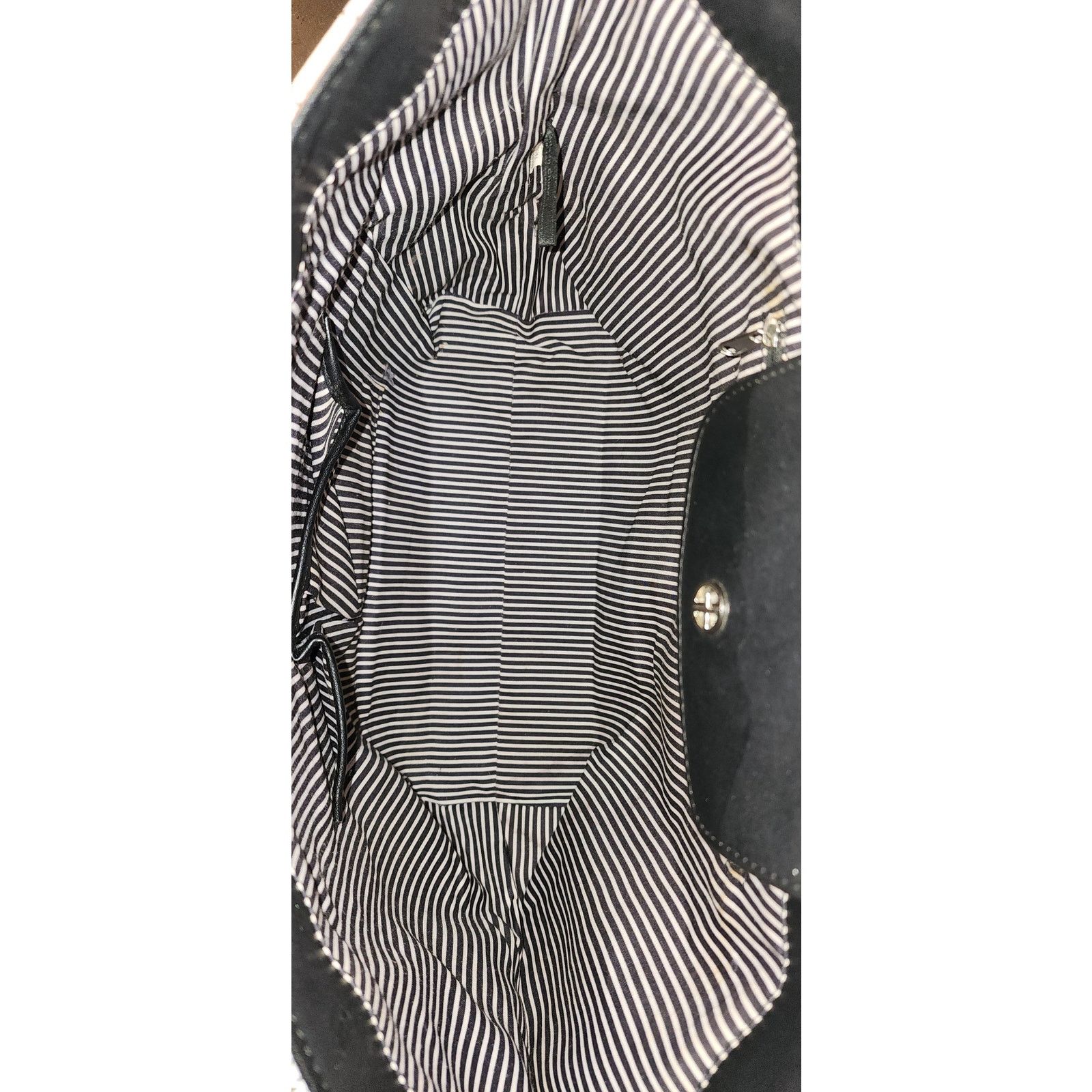 Giani Bernini Giani Bernini Women's Tote White Black Grey Diamond Print Size ONE SIZE - 3 Thumbnail