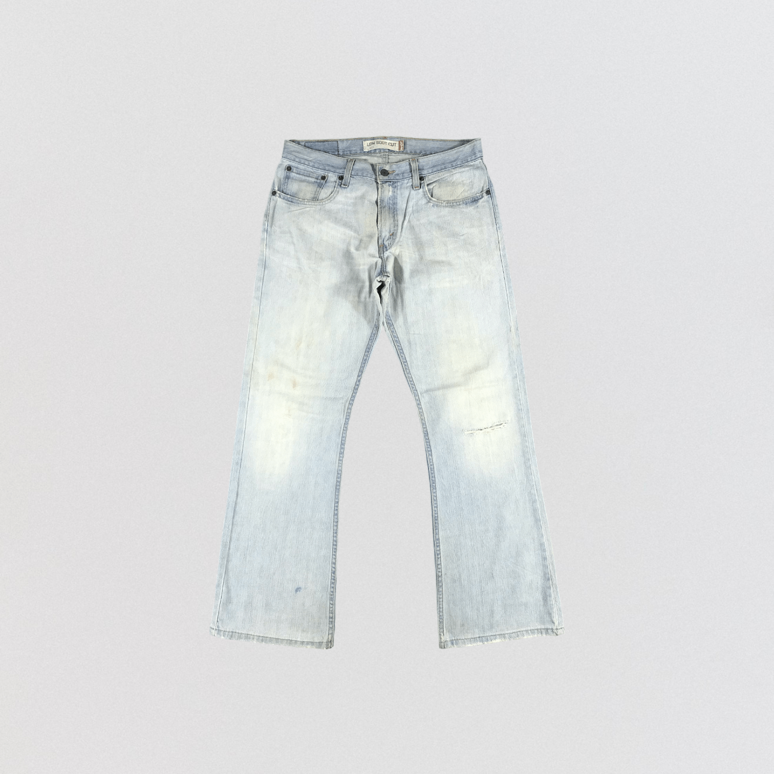 Levi's Vintage Light Wash Levis 527 Flare Jeans-JM2612 Size US 34 / EU 50 - 1 Thumbnail