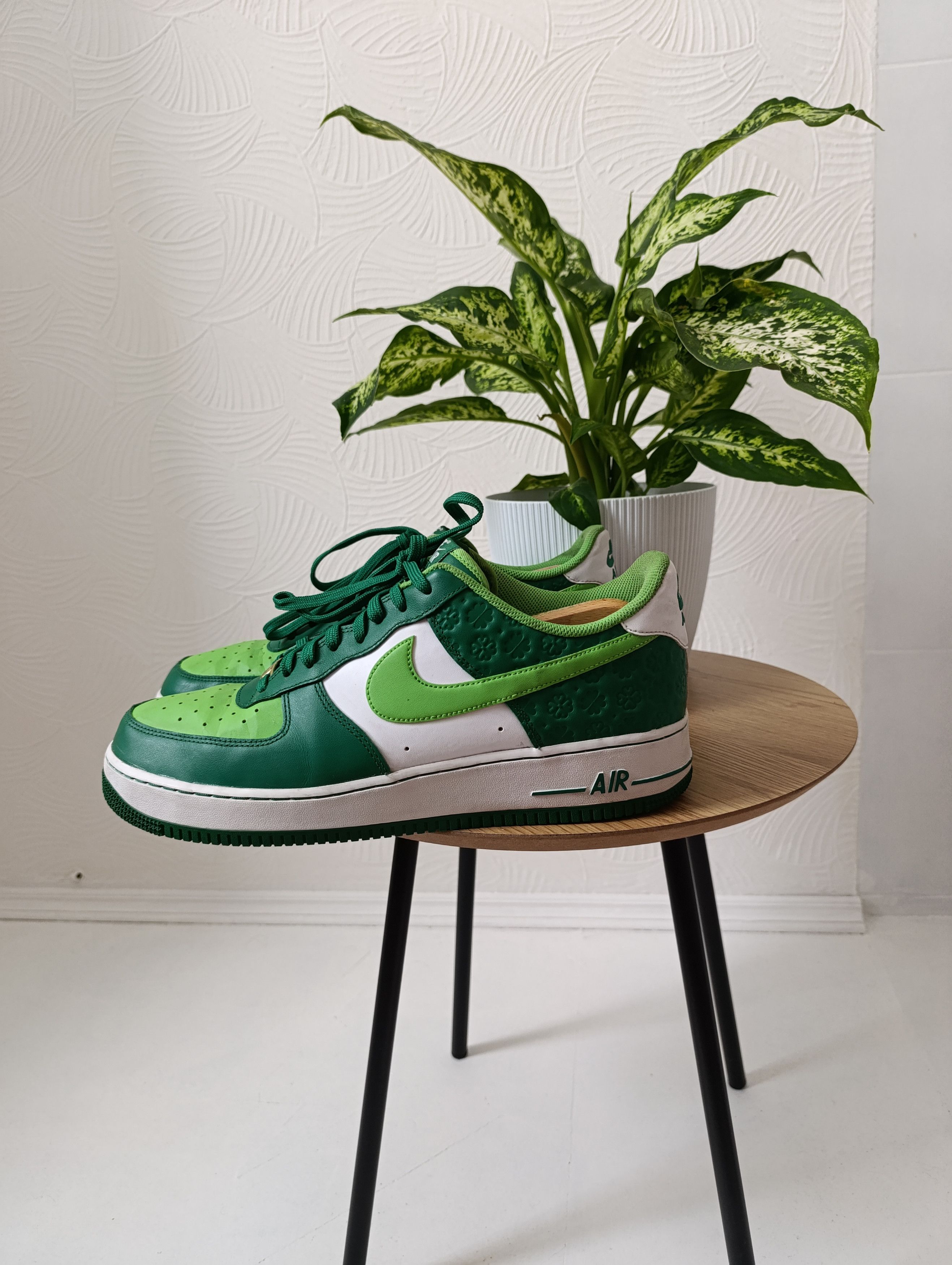 Nike NIKE AIR FORCE 1 LOW ST PATRICK'S DAY LIMITED EDITION Size US 13 / EU 46 - 3 Thumbnail