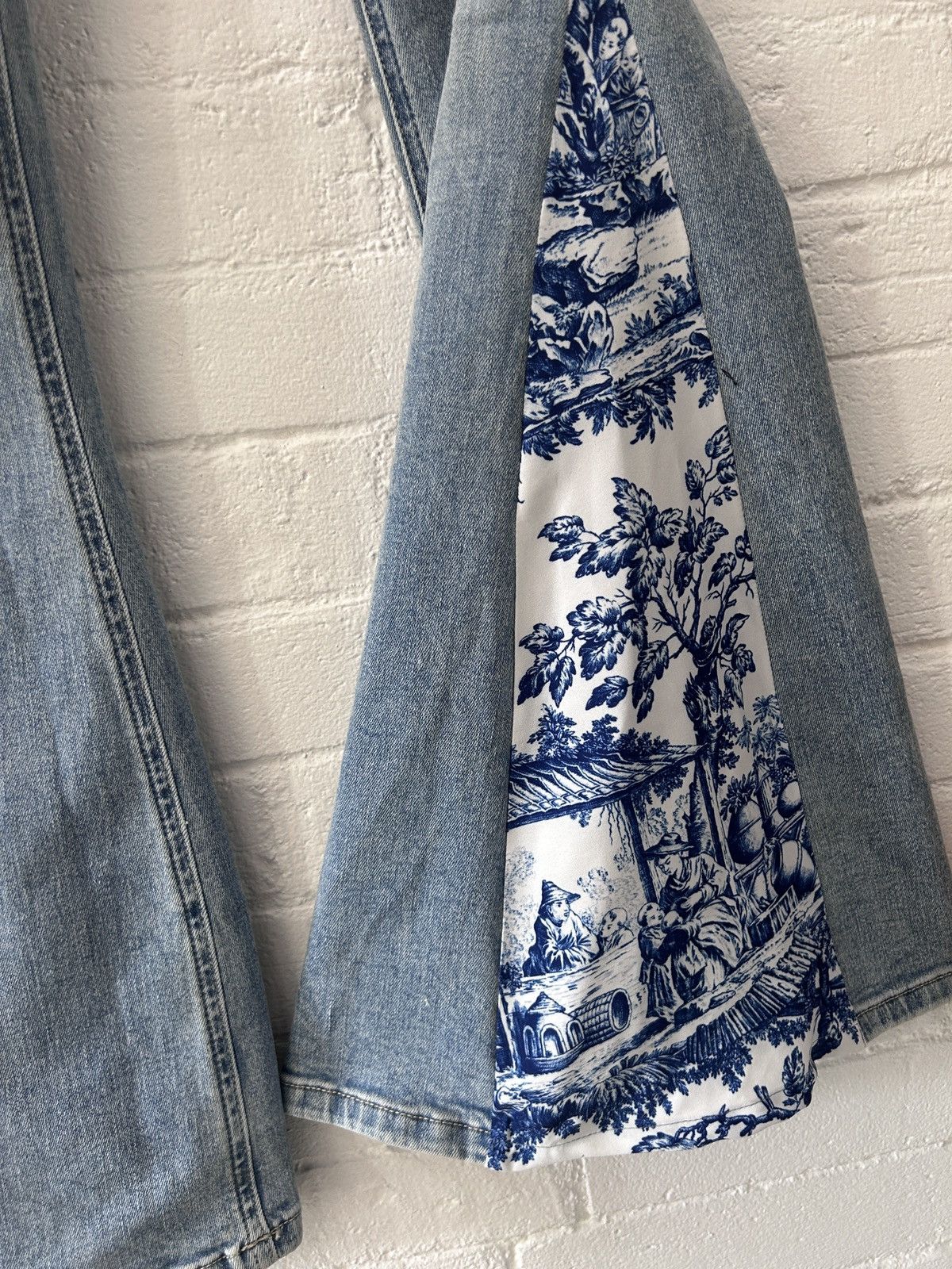 Other Reworked Statement Flare Jeans Size 24" / US 00 / IT 34 - 4 Thumbnail