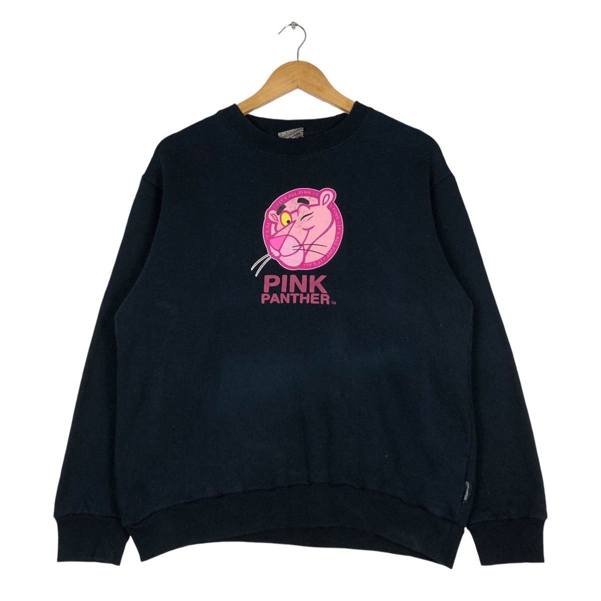 Cartoon Network × Vintage Pink Panther Rare Vintage Cartoon Sweatshirt Medium Size US M / EU 48-50 / 2 - 1 Thumbnail