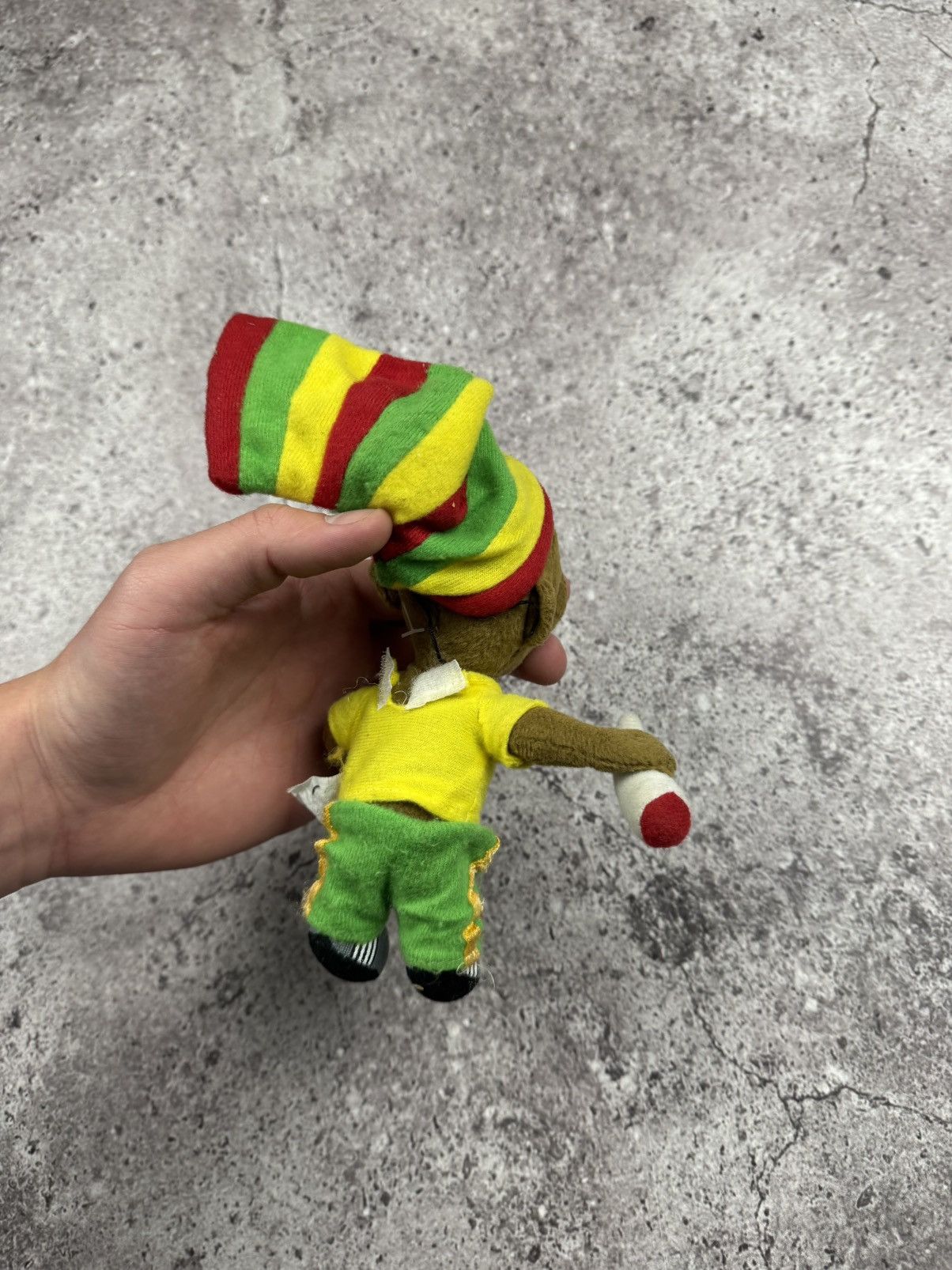 Bob Marley Vintage Bob Marley Reggae Plush Keychain Toy Jamaica Size ONE SIZE - 7 Thumbnail