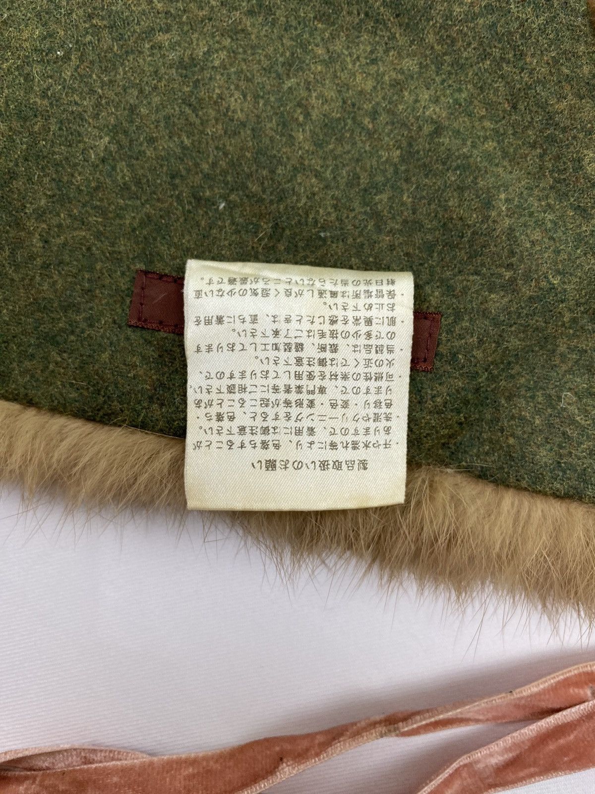 Adieu Paris × Designer Adieu Tristesse Rabbit Fur Scarf Size ONE SIZE - 6 Thumbnail