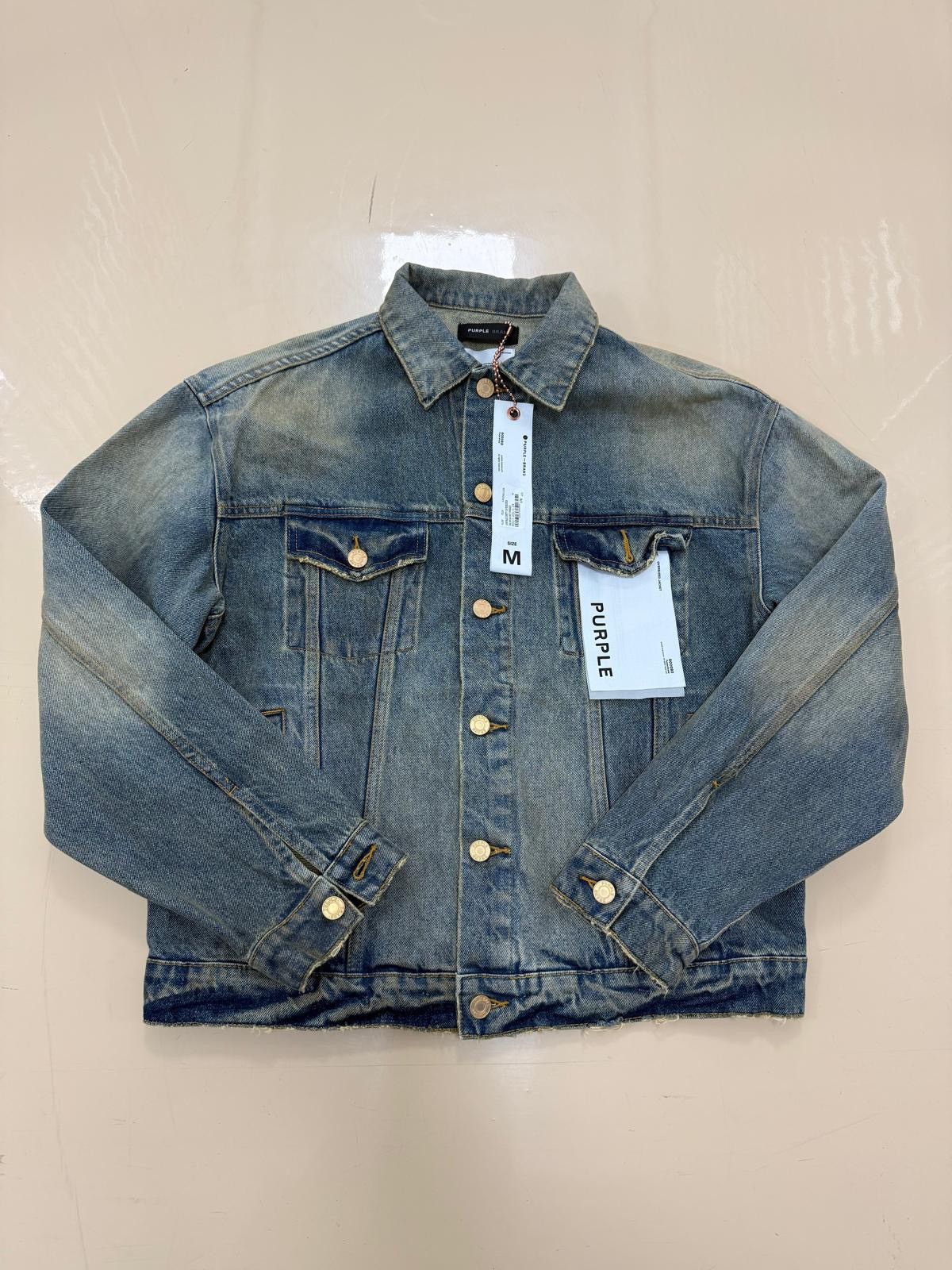 Purple Brand Purple Brand Denim Jacket Size US M / EU 48-50 / 2 - 1 Thumbnail