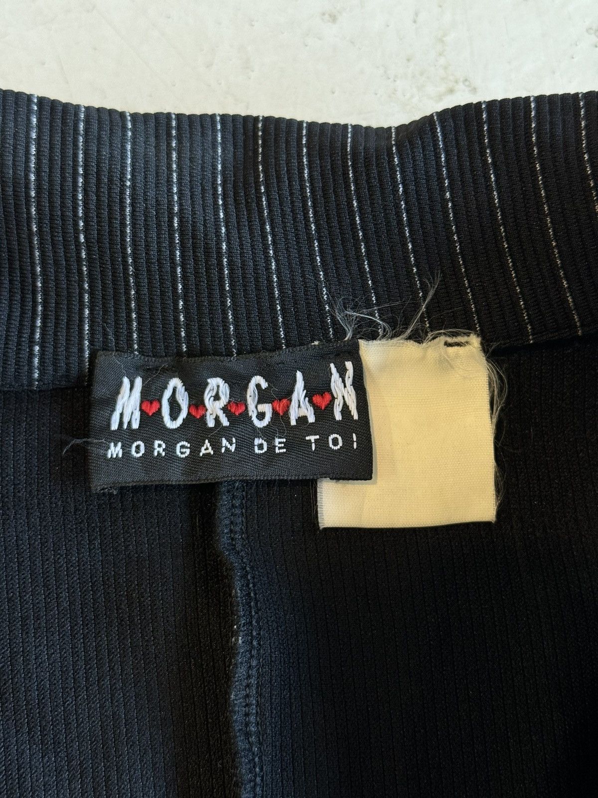 Japanese Brand Y2K Morgan De Toi Homme Punk Peom Vest Jacket Size US M / EU 48-50 / 2 - 6 Thumbnail