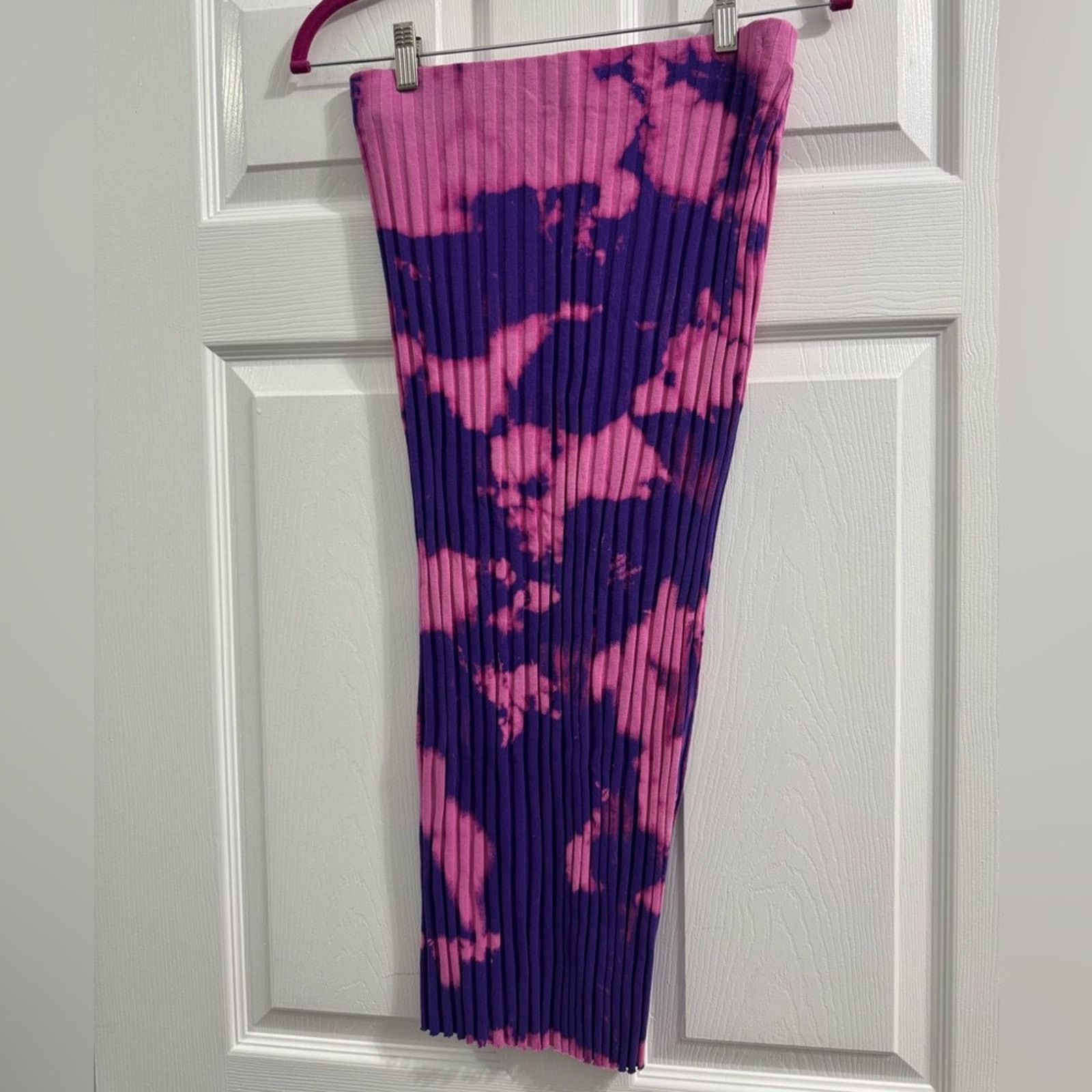 COTTONCITIZEN 170 NWT Cotton Citizen $175 Tie-Dye Midi Skirt Size M Size 30" / US 8 / IT 44 - 5 Thumbnail